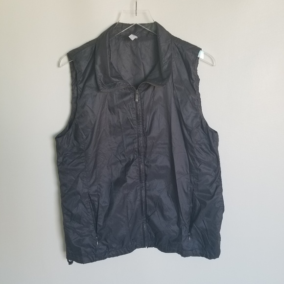 Gap Other - GAP Fit windbreaker vest grey men's Large